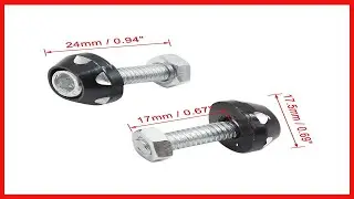 Quality product -  Black Aluminum Alloy License Plate Bolt Screws A Small Detail That Elevates Your