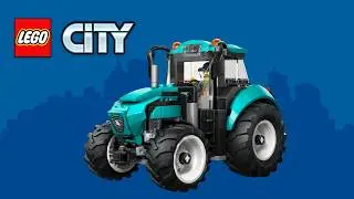 LEGO City 60498 Tractor Unboxing and Speed Build