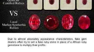 African Ruby Gemstones Vs Local Market Rubies