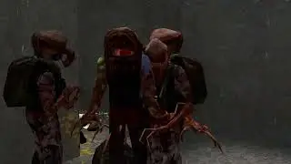 HLZE VS HECU MARINES VS BLACK OPS VS ZOMBIES (GMOD NPC BATTLES)