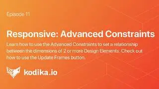 11-Responsive:Advanced Constraints | iOS App Development Tutorial