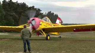 PZL-106 Kruk D-FOAB Ankunft 5.Agrarfliegertreffen in Gardelegen