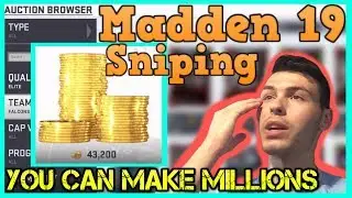 Madden 19 Sniping Filters | How to Make A Ton of Coins in MUT 19