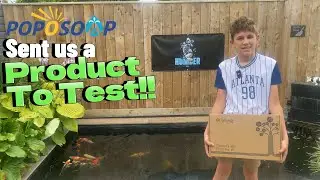 POPOSOAP Unboxing & Review: Solar Water Solutions & Pumps #koi #koipond #fish @poposoapbrand
