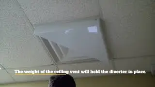 Corner Air Diverter Install