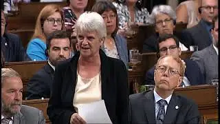 H&eacute;l&egrave;ne Laverdi&egrave;re asks government to sign Nuclear Weapons Ban Treaty (English translation)