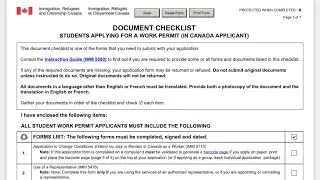 Everything you need to apply for post graduate work permit - post graduation work permit - IMM 5583