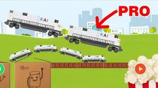 MOD LABO BRICK TRAIN | KUMPULAN KERETA-KERETA HEBAT MELEWATI REL KAI INDONESIA DAN AMERIKA