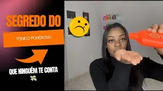 T&Ocirc;NICO PODEROSO 😱😰N&Atilde;O COMPRE ANTES DE OUVIR MEU RELATO 🚨‼️