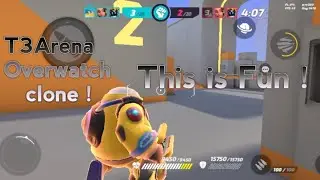 The new Overwatch mobile clone is Fun ! - T3Arena gameplay