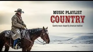 Snow Covered Roads and Lonely Thoughts Drift with Country Music and Soft Country Feel