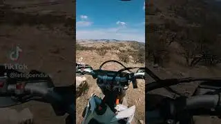 Rocky, loose downhill section. #offroad #enduro #ktm300 #freeride #2stroke #riding #bike #dirtbike