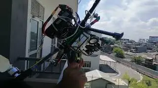 Human surveilling drone for perimeter protection.