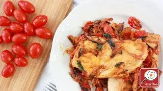 Petto di pollo alle melanzane