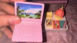 Realistic looking cute stationery theme miniature toys💖🎨🍭🍰🎂🍨