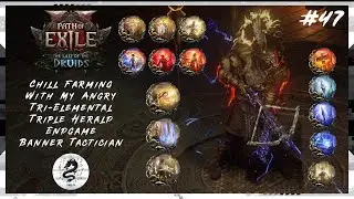 【PoE2 LIVE #47】Chill Farming With My Angry Tri-Elemental Triple Herald Endgame Banner Tactician