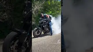 2021 MT09 Burnout #mt09 #yamaha #1down5up #hypersport