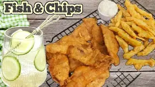 Best Crispy Fish And Chips Recipe || Restaurant Style Fish n Chips | Yummy Traditional