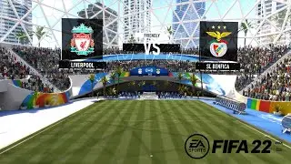 FIFA 22 LIVERPOOL vs BENFICA 5v5 FUTSAL VOLTA FOOTBALL