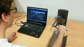 Innovative Game for Wrist and Forearm Rehabilitation | Industrial Project | VRobotia: Robotics & VR
