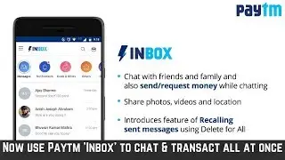 Now use Paytm 'Inbox' To Chat & Transact All At Once | Paytm Vs Whatsapp | Telecom India
