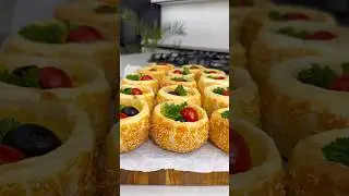 Julyon somsa retsepti 🤤 #самсарецепт #жульен #оченьвкусно