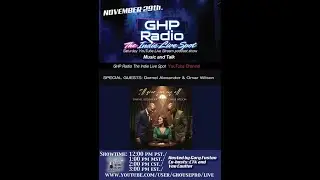 GHP Radio The Indie Live Spot music and talk with R&B Soul Vocalists Darnel Alexander & Omar Wilson