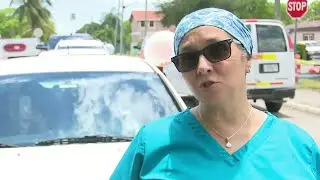 Cancer patient sews hundreds of caps, masks for nurses at Jackson Memorial Hospital