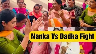 VLOG 29 ||Nanka Vs Dadka😎 || Boliyan Naal Hoyi Poori Fight😝||JAGZ&PREET||