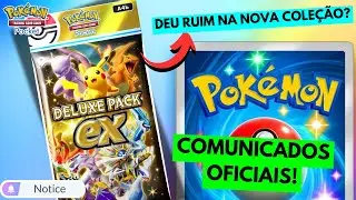 CR&Iacute;TICA PESADA! 😱 Comunicados Oficiais, C&oacute;digos GR&Aacute;TIS e Metagame Semanal | Pok&eacute;mon TCG Pocket