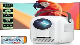 Portable Projector With Wifi And Bluetooth 4K Support Smart Home Theater