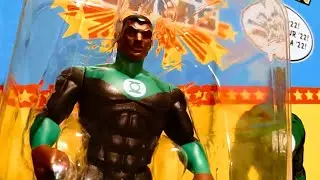 DC SUPER POWERS GREEN LANTERN John Stewart From McFarlane Toys 2022 unboxing and review