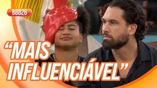 MAIS INFLUENCIÁVEL 🗣️ BRIGIDO escolhe MILENA durante o SINCERÃO | BBB 26