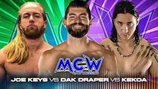 Joe Keys vs. Kekoa vs. Dak Draper I Triple Threat Elimination Match