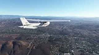 Microsoft Flight Simulator - Cessna 172 cargo run KOKB to KRNM | Improvement mod