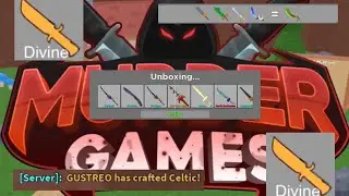 All Divine Knives Showcase! (Roblox Murder Games!)