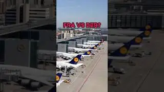 Почему Lufthansa отказалась от Берлина в пользу Франкфурта? #авиация #история