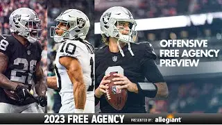 Raiders 2023 Offensive Free Agency Primer | Raiders | NFL