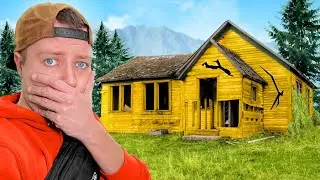 Ik vond een volledig ingericht verlaten huis!