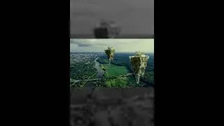 Floating island  #videoediting #adobeeffects #cinematic #vfx #vfxshorts #hollywood #3dtracking #3d
