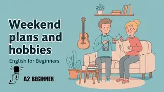 Learn English with Real Conversations Podcast | Talking About Weekend Plans & Hobbies