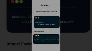 Master State Management in Flutter with Provider #flutter #coding #coding #dart