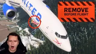 Pilot Forgets REMOVE BEFORE FLIGHT Covers - MSFS2024