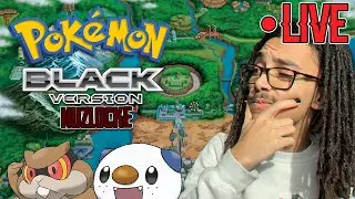 FIGHTING THE FIRST GYM LEADER! - CHILL PLAYS POKEMON BLACK NUZLOCKE  - CHILLIXION LIVE