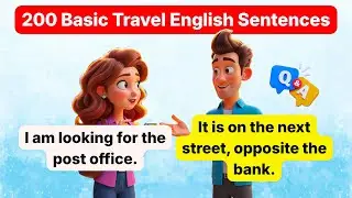 Basic Travel English: Asking for Directions | Places, Restaurants & Attractions for Beginners
