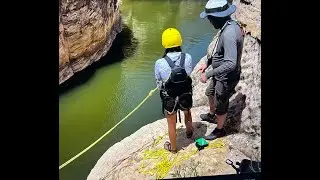 Rope Swing - Chevlon Canyon Arizona