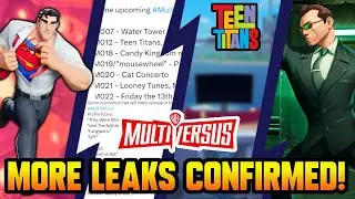 MultiVersus - New Stages, Variants, & Character Leaks Confirmed?!