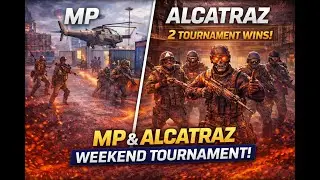 2 Alcatraz Tournament Wins + MP Match 💥 | Squad Gameplay | COD Mobile