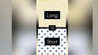 Long /vs/Short video🖤#IKcreation🍁🌼