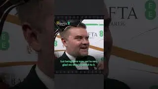 'BAFTA didn't want us to bring a horsebox' 😂 #EEBAFTAs #Shorts #Film